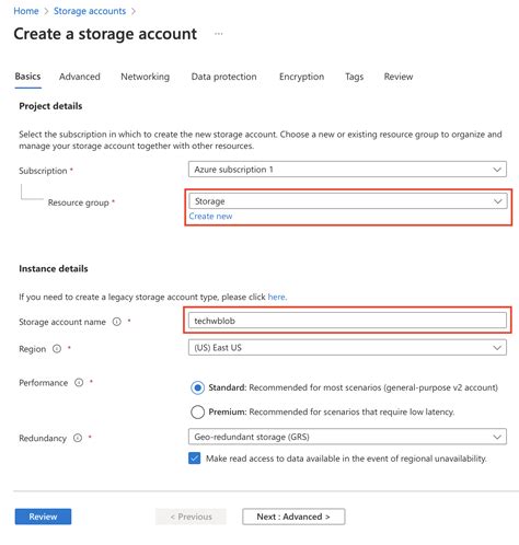 How to setup your Life Storage Account.